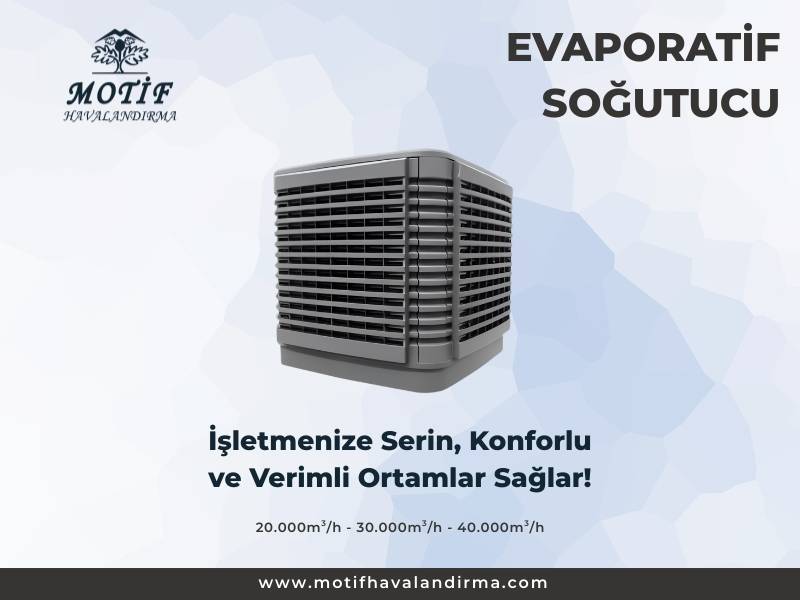 Evaporatif Soğutma Sistemi Nedir? Fabrikalar İçin Ekonomik Serinletme Çözümü