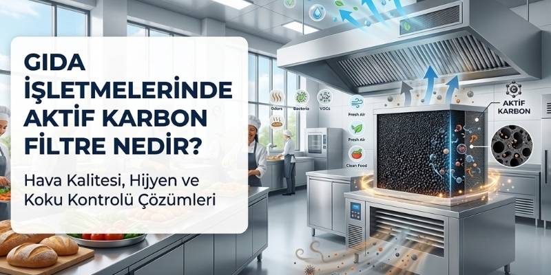Gıda İşletmelerinde Aktif Karbon Filtre Nedir? Neden Kullanılmalıdır?
