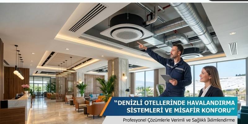 Denizli Otelleri İçin Profesyonel Havalandırma Sistemleri
